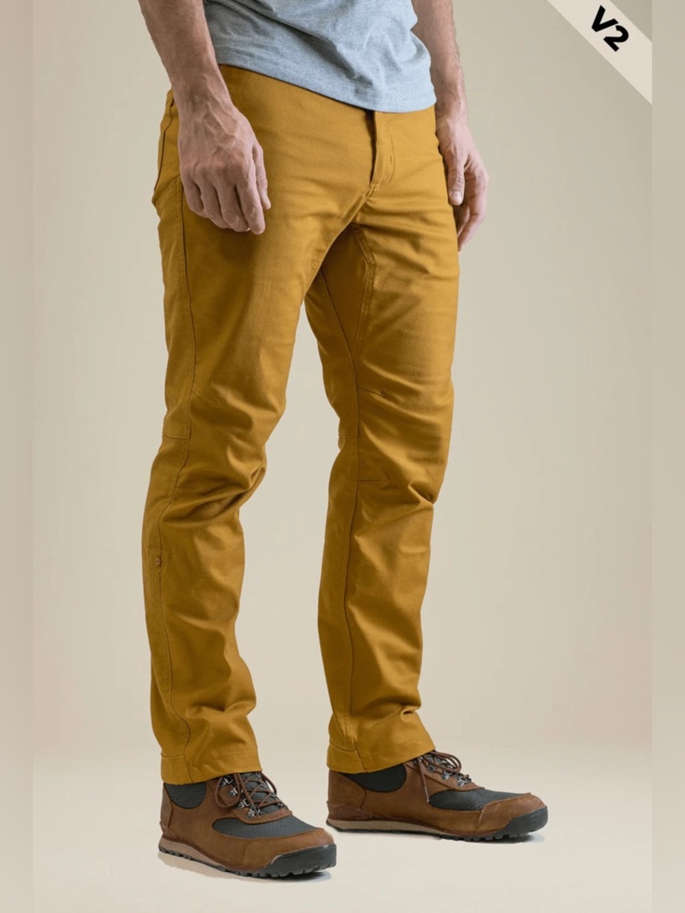 Livsn Flex Canvas Pants V2 Caramel Men’s